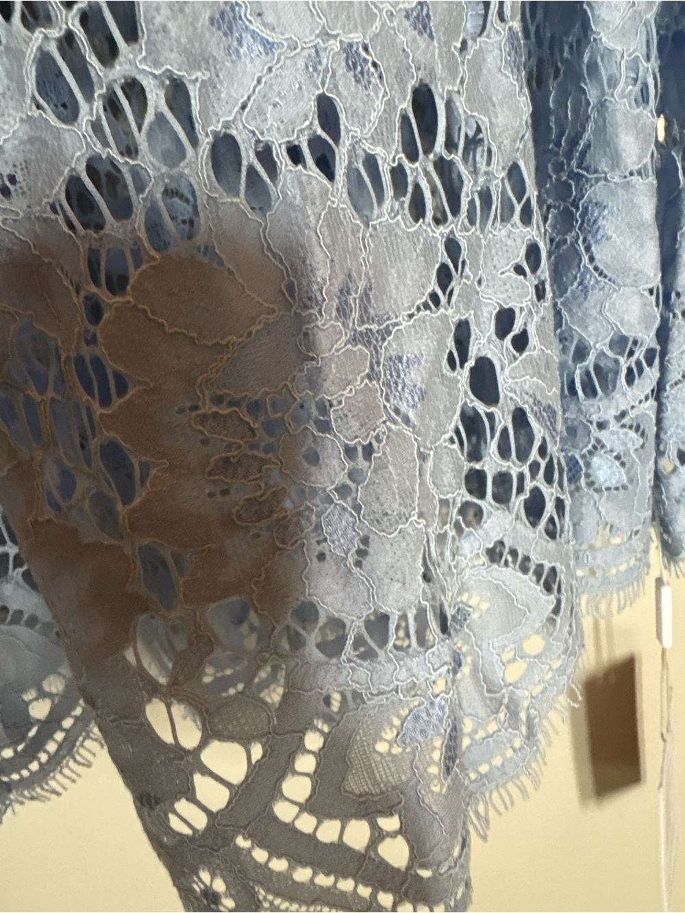 NWT- Sel - Portrait Light Blue Lace Midi Dress size 8 - Picture 11 of 16